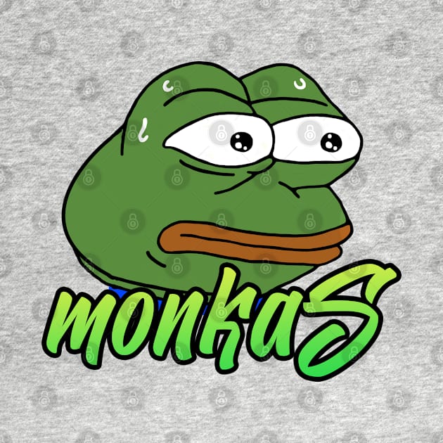 MonkaS twitch pepe frog emoticon by therustyart